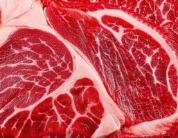 Raw wagyu, Beef, Wagyu Beef, Lean Meat, Raw Meat, Fresh Meat. pattern texture background. photo