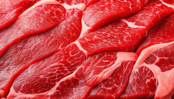 Raw wagyu, Beef, Wagyu Beef, Lean Meat, Raw Meat, Fresh Meat. pattern texture background. photo