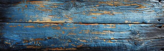 Envejecido de madera superficie con peladura pintar foto