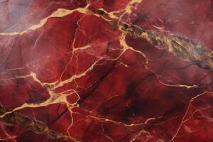 Detailed Close Up of Red Marble Surface photo