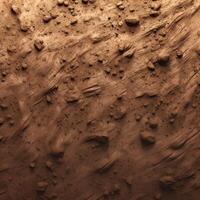 Close-Up of Dirt Surface With Small Rocks photo