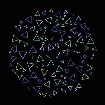 set of minimal backgrounds with organic abstract shapes and sample text in pastel colors vector