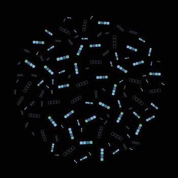 set of minimal backgrounds with organic abstract shapes and sample text in pastel colors vector