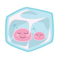 sperm and egg freezing for fertilization in future vector