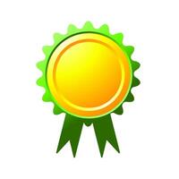 Custom guarantee badge icon for illustrator and graphic designer vector