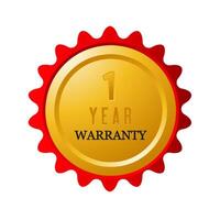 Custom guarantee badge icon for illustrator and graphic designer vector