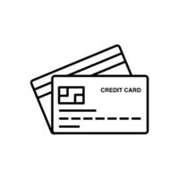 Atm card design in modern style, card for online payments and cash withdrawal vector