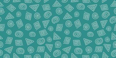 Multi-colored background. Abstract simple creative geometric pattern. Shapes, spiral, circle. Multi-colored background. Seamless texture, wallpaper decor. vector