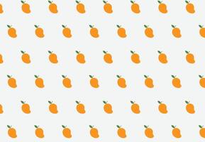 minimal Mango icon pattern design vector