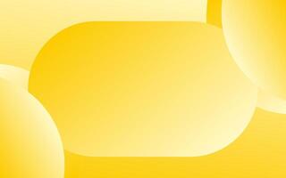 Minimal geometric background. Yellow elements with gradient vector