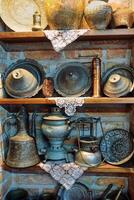 Old Vintage Copper utensils that need to be tinned photo