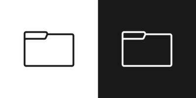 Empty document file outline design illustration vector