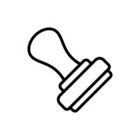 stamp icon design template simple and clean vector