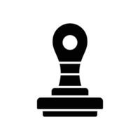 stamp icon design template simple and clean vector