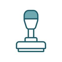 stamp icon design template simple and clean vector