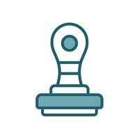 stamp icon design template simple and clean vector