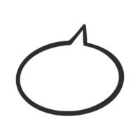 Hand Drawn speech bubbles. Speak bubble text, cartoon chatting box, message box. Blank empty white speech bubbles. Cartoon balloon word design. vector