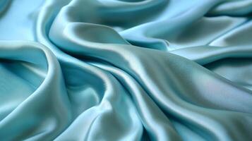 Flowing waves of fabric, gently undulating and rippling, with a soft, silk-like texture background photo