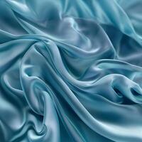 Flowing waves of fabric, gently undulating and rippling, with a soft, silk-like texture background photo