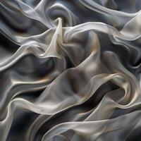 Flowing waves of fabric, gently undulating and rippling, with a soft, silk-like texture background photo