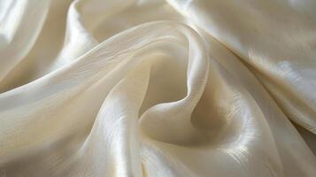 Flowing waves of fabric, gently undulating and rippling, with a soft, silk-like texture background photo