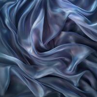 Flowing waves of fabric, gently undulating and rippling, with a soft, silk-like texture background photo
