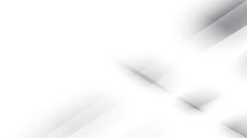 Abstract white and gray color, modern design stripes background with geometric shape. illustration. vector