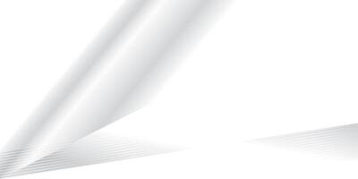 Abstract white and gray color, modern design stripes background with triangle shape. illustration. vector