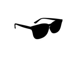 Sun Glasses Silhouette, Side View, Flat Style, can use for Pictogram, Logo Gram, Apps, Art Illustration, Template for Avatar Profile Image, Website, or Graphic Design Element vector