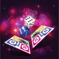 Ludo Board Game, Pegs rolling dice Ludo, token, Background vector
