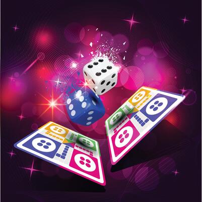 Ludo Board Game, Pegs rolling dice Ludo, token, Background