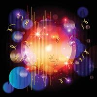 Abstract party, Birthday Elements with Gradient background vector