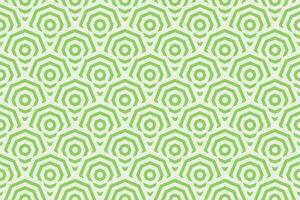 A Seamless Pattern of Pastel Green Hexagons vector