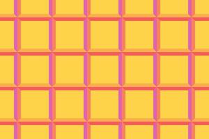 Seamless yellow-orange tone square pattern. vector