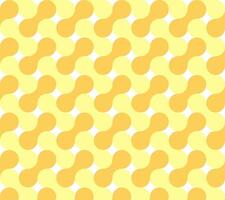 Seamless pattern with dots, circles, yellow tones. vector