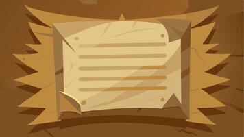 Old paper background cartoon for your design background,event background, vector