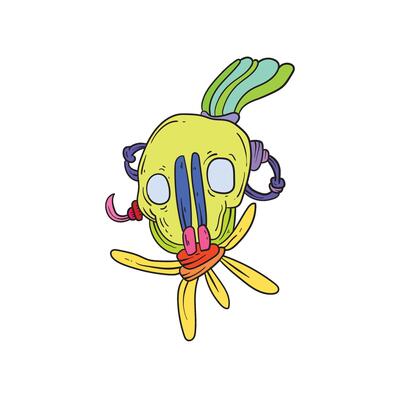 psychedelic doodles for your designs