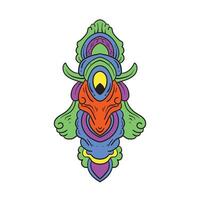 psychedelic doodles for your designs vector