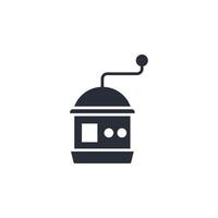 coffee grinder icon. .Editable stroke.linear style sign for use web design,logo.Symbol illustration. vector