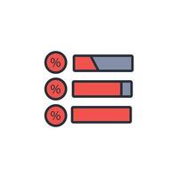 poll icon. .Editable stroke.linear style sign for use web design,logo.Symbol illustration. vector