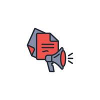 marketing icon. .Editable stroke.linear style sign for use web design,logo.Symbol illustration. vector