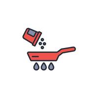 Pan icon. .Editable stroke.linear style sign for use web design,logo.Symbol illustration. vector