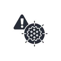 Cancer icon. .Editable stroke.linear style sign for use web design,logo.Symbol illustration. vector