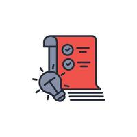 project icon. .Editable stroke.linear style sign for use web design,logo.Symbol illustration. vector