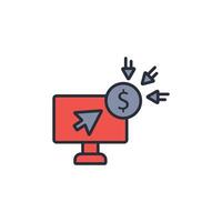 crowdfunding platform icon. .Editable stroke.linear style sign for use web design,logo.Symbol illustration. vector