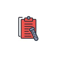 sampling icon. .Editable stroke.linear style sign for use web design,logo.Symbol illustration. vector