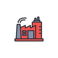 industry icon. .Editable stroke.linear style sign for use web design,logo.Symbol illustration. vector