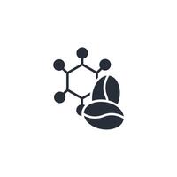 Caffeine icon. .Editable stroke.linear style sign for use web design,logo.Symbol illustration. vector