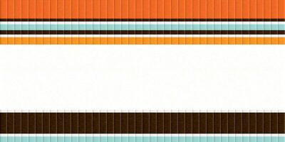 Abstract 3D colorful strips retro style rough texture have white blank space graphic illustration. vector
