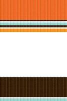 Abstract 3D colorful strips retro style rough texture have white blank space vertical background graphic illustration. vector